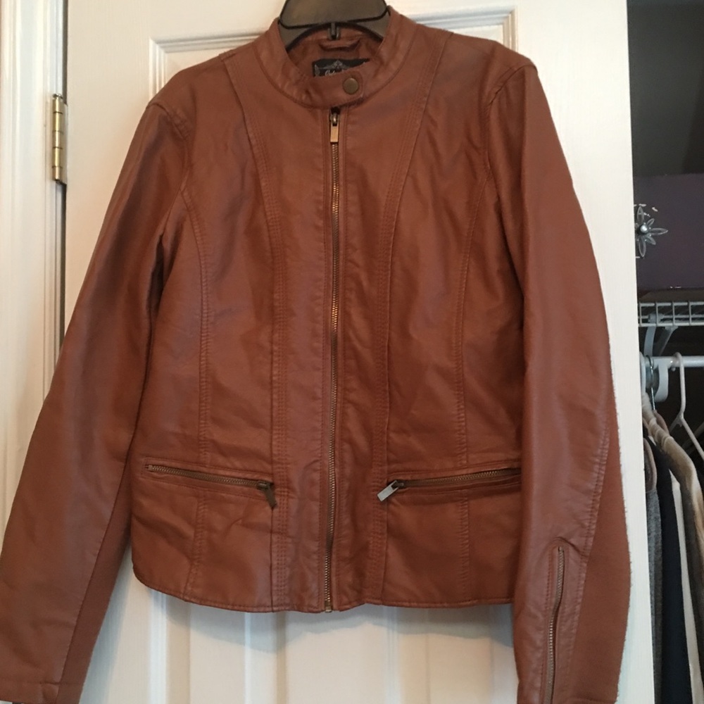 Leather jacket